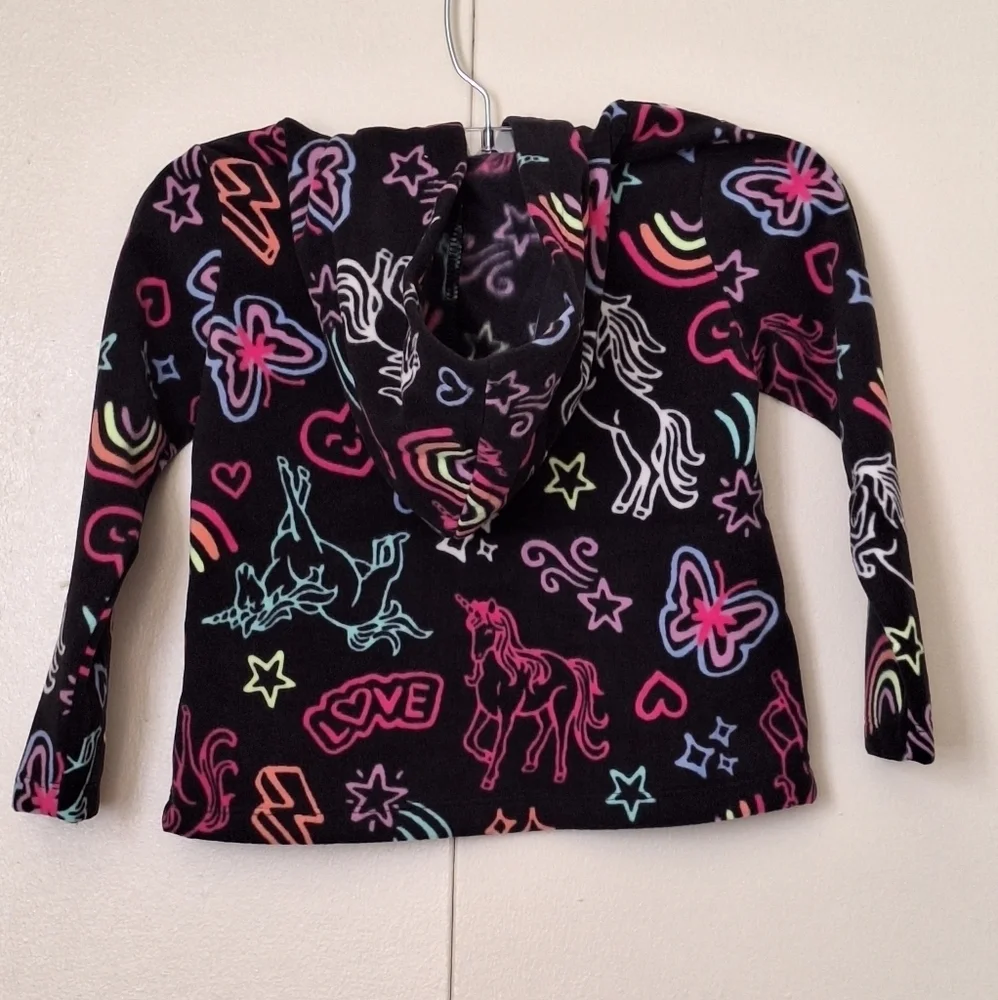 GIRLS Print Glacier Fleece Hoodie